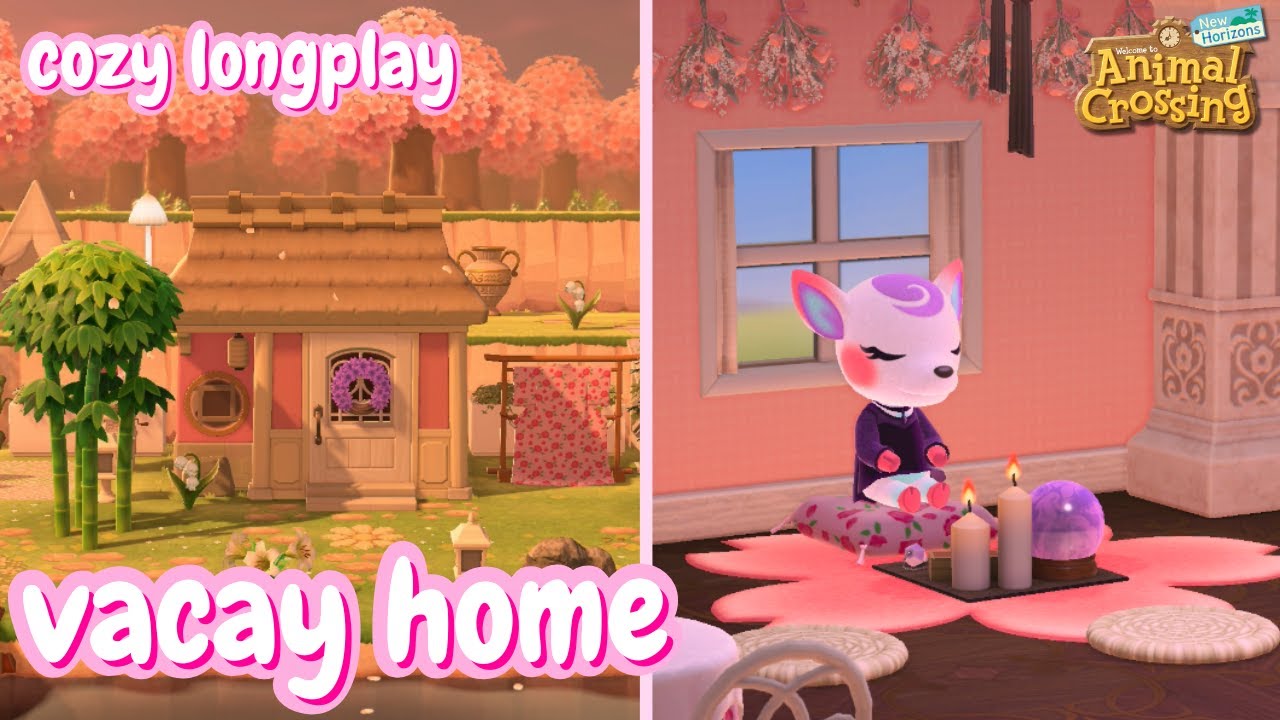 Cozy Relaxing Longplay | Decorating Houses (no commentary, no ads) ~ Animal Crossing New Horizons