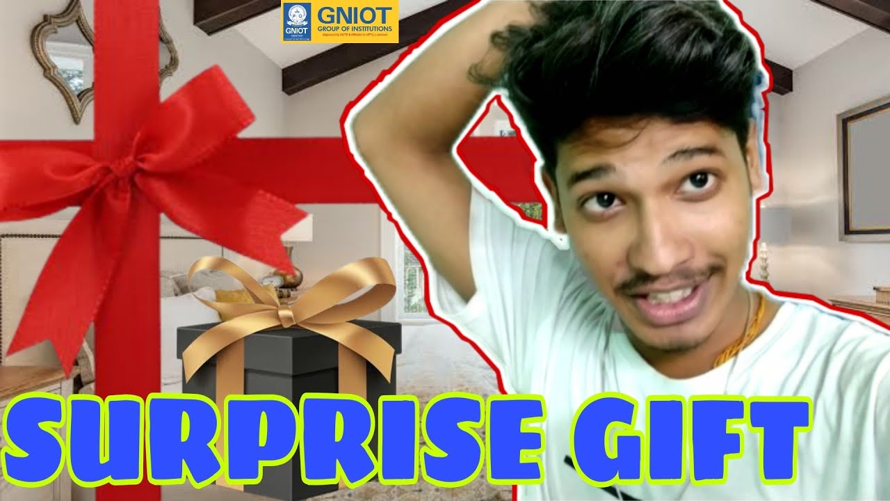 Surprise gift in GNIOT Hostel  || OMG Gift || satyam sam