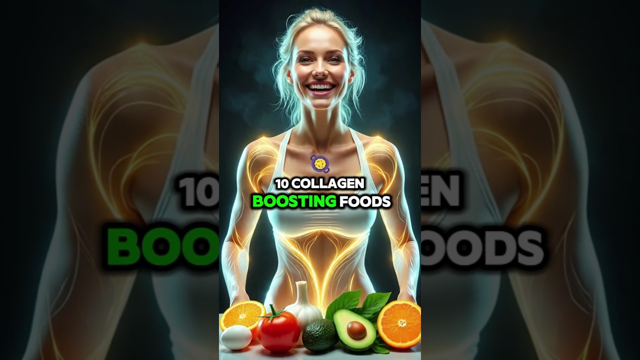 Top 10 Collagen-Boosting Foods to Fight Wrinkles & Look Younger Naturally! ✨ #collagen  #antiaging