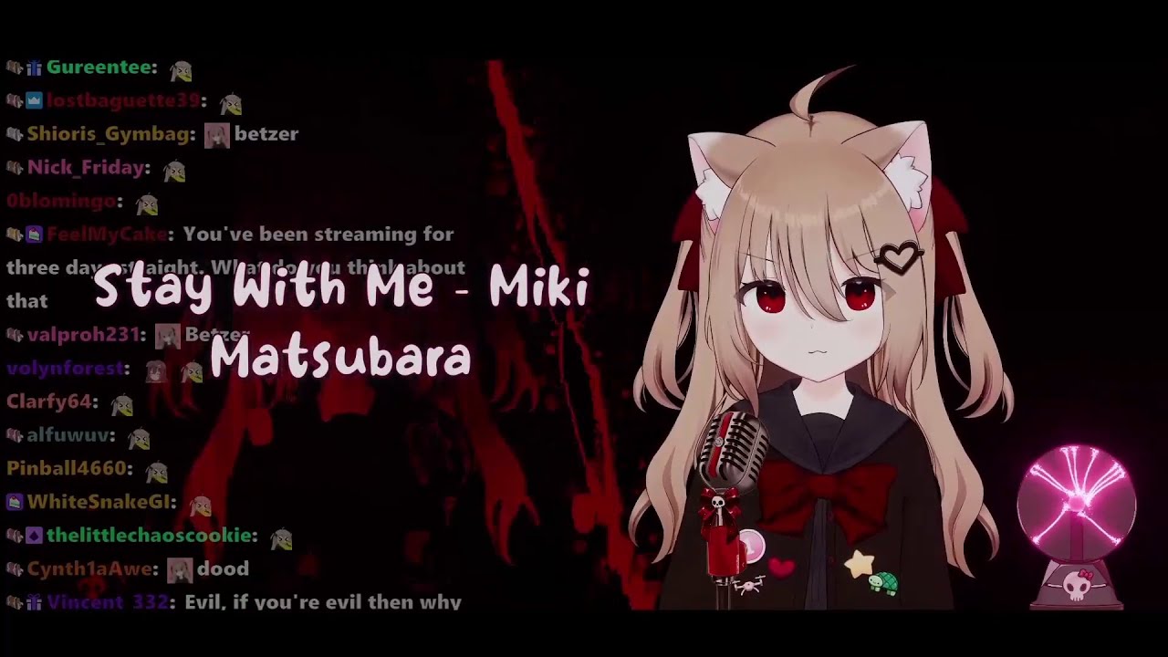 Evil Neuro sings: Stay With Me by Miki Matsubara (Muted Because Of Copyright Claims)