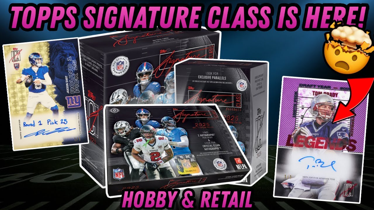 Я открыл НОВЫЙ футбольный набор Topps Signature Class&hellip; 👀🔥