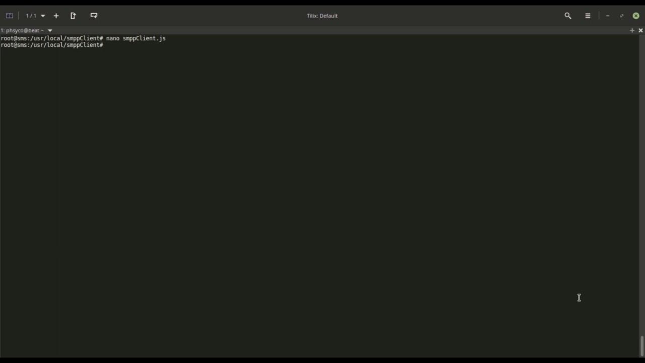 NodeJS - Envio de SMS's a traves de una conexion SMPP