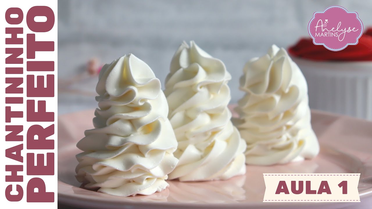 CHANTININHO PERFEITO | SEM Emulsificante, SEM gelatina, só 3 ingredientes | Não erre nunca mais!!!
