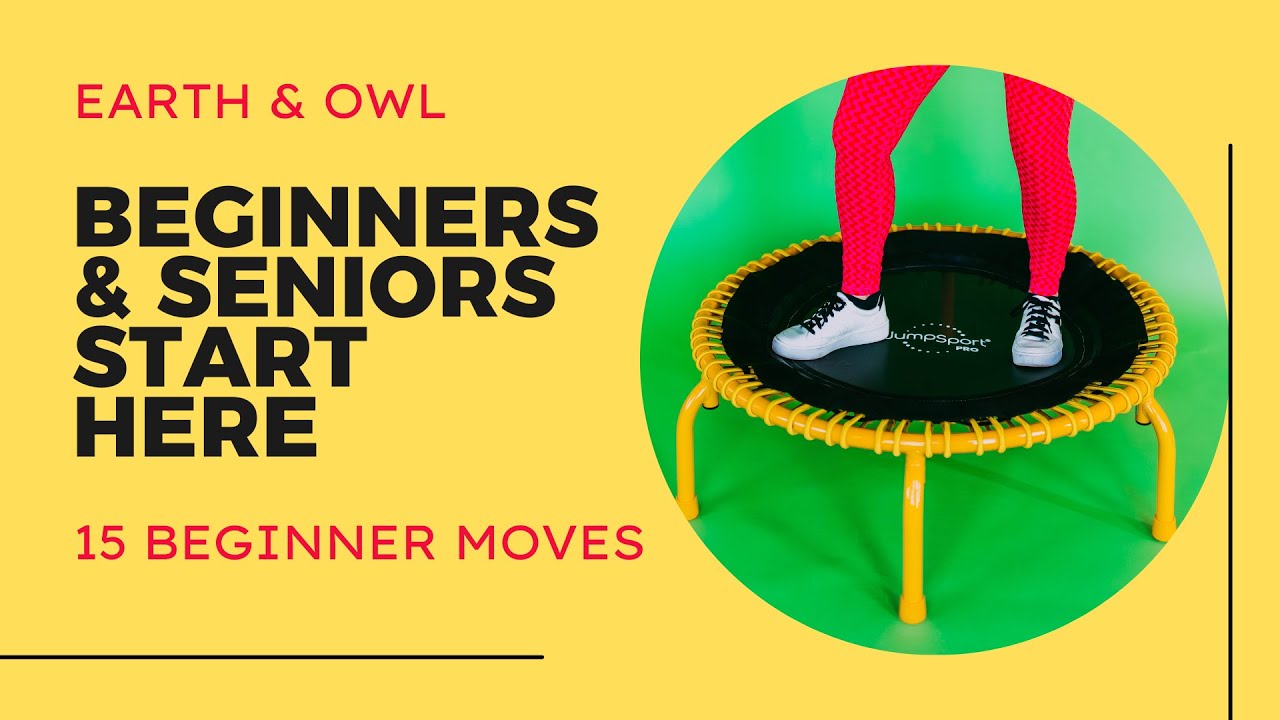 15 Essential Rebounder Moves for Beginners & Seniors | Mini Trampoline Workout &ndash; Vol. 1