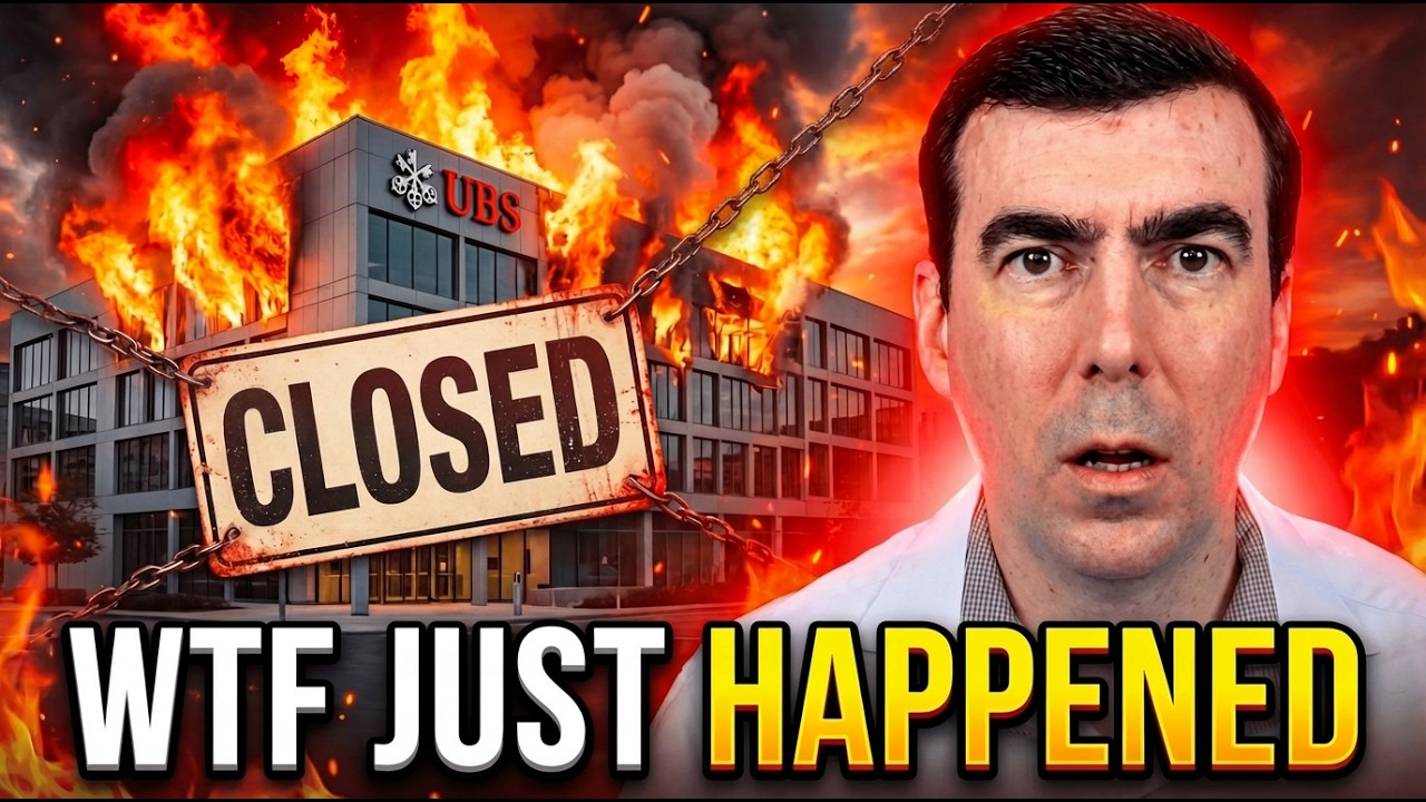 BREAKING: UBS Just Blocked Withdrawals for THREE YEARS on a Private Credit Fund!