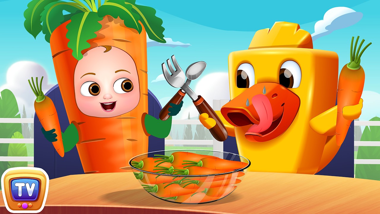 The Vegetable Friends - 🎶 Fun Food & ABC Songs for Toddlers | ChuChu TV Nursery Rhymes for Infants 🎶