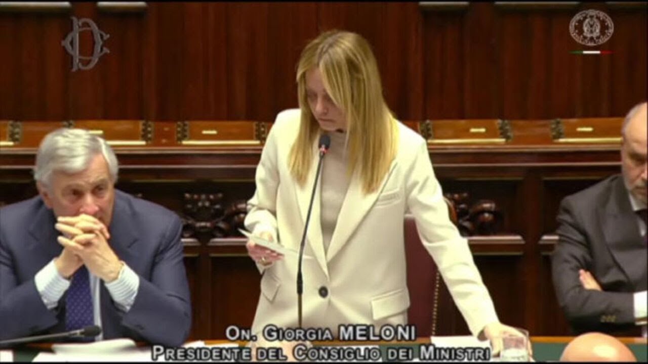 Meloni: Non aderiamo al board of peace, ma diamo contributo a discussione per supportare Gaza