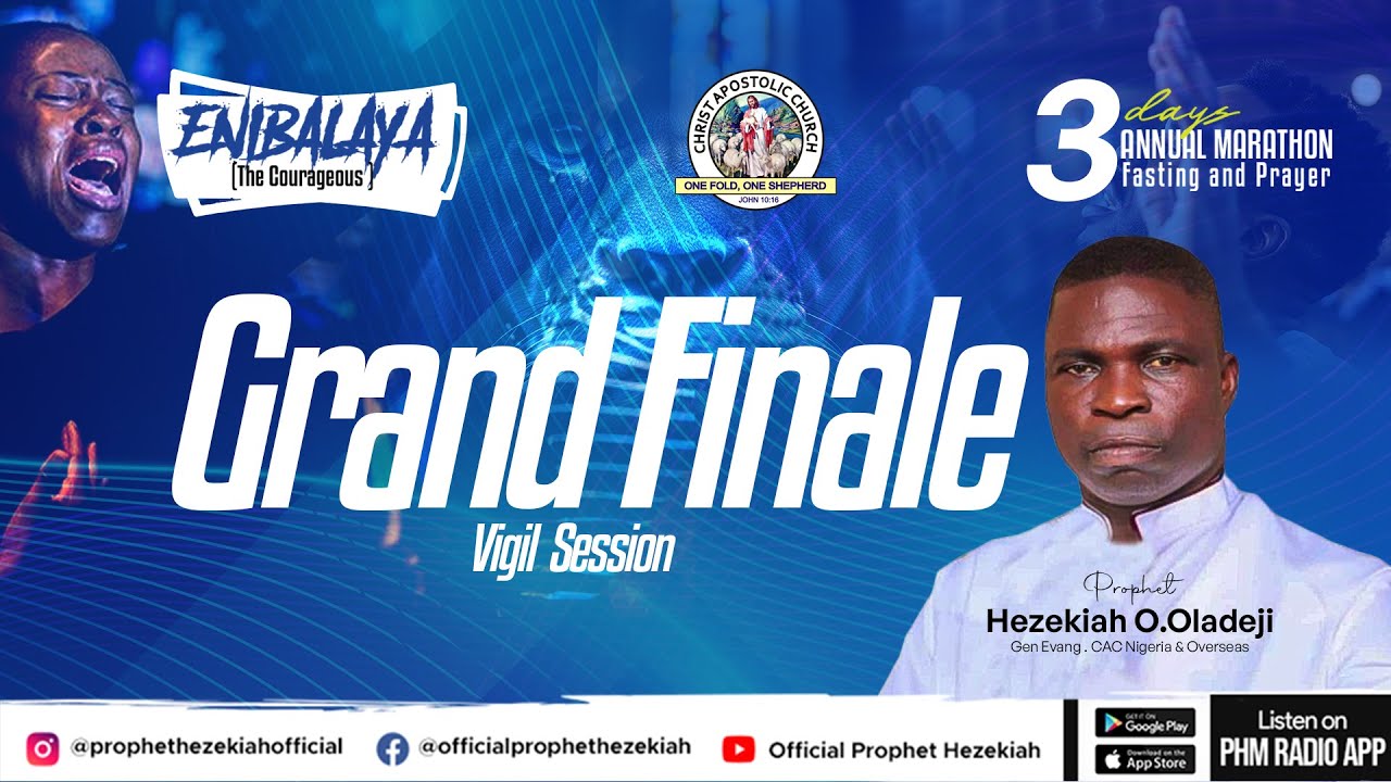 THE COURAGEOUS 2026 (ENIBALAYA 2026) || GRAND FINALE  || PROPHET HEZEKIAH LIVESTREAM