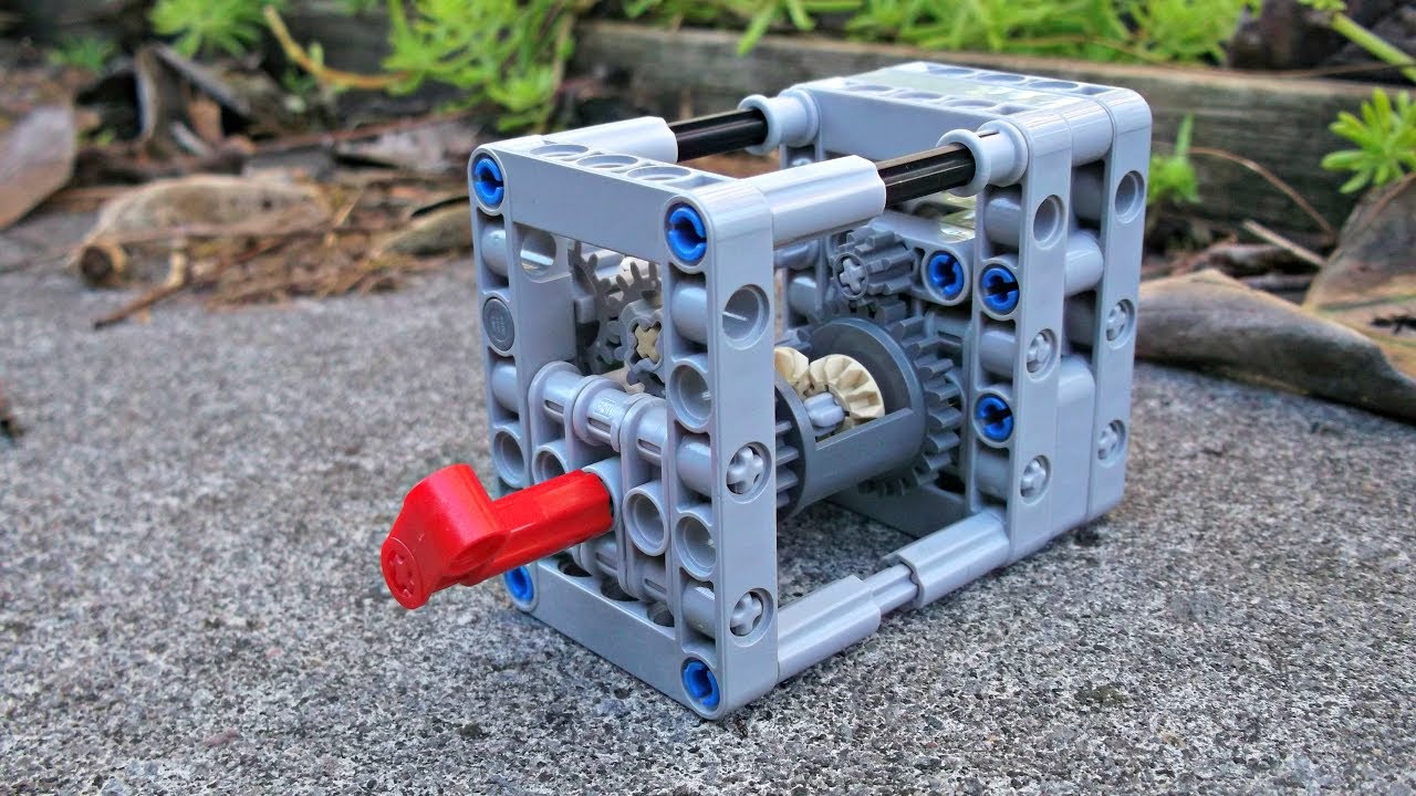 Lego Technic Compact Automatic CVT Gearbox with Instructions