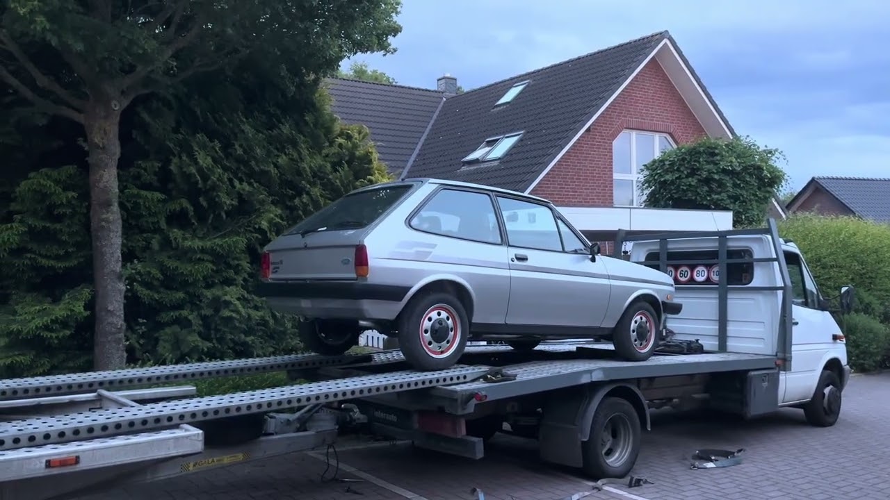 Anlieferung Ford Fiesta MK1