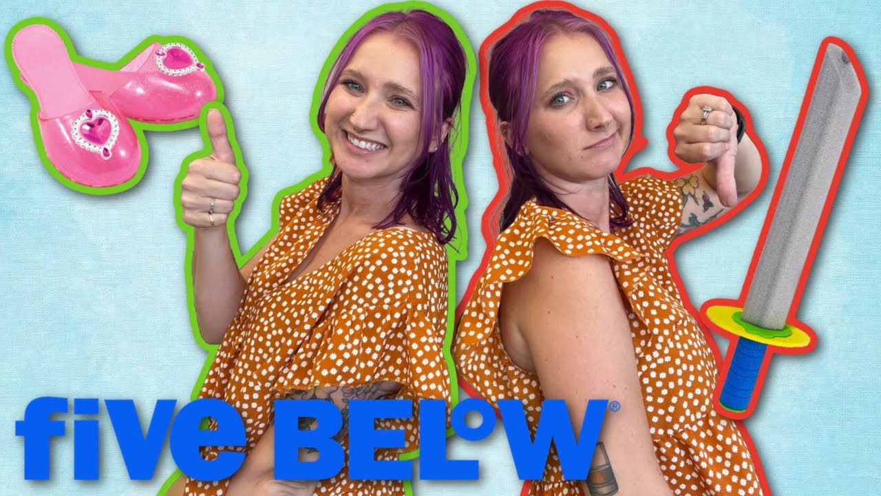 Buying toys for Grandma's Playroom | Five Below Shopping Spree!