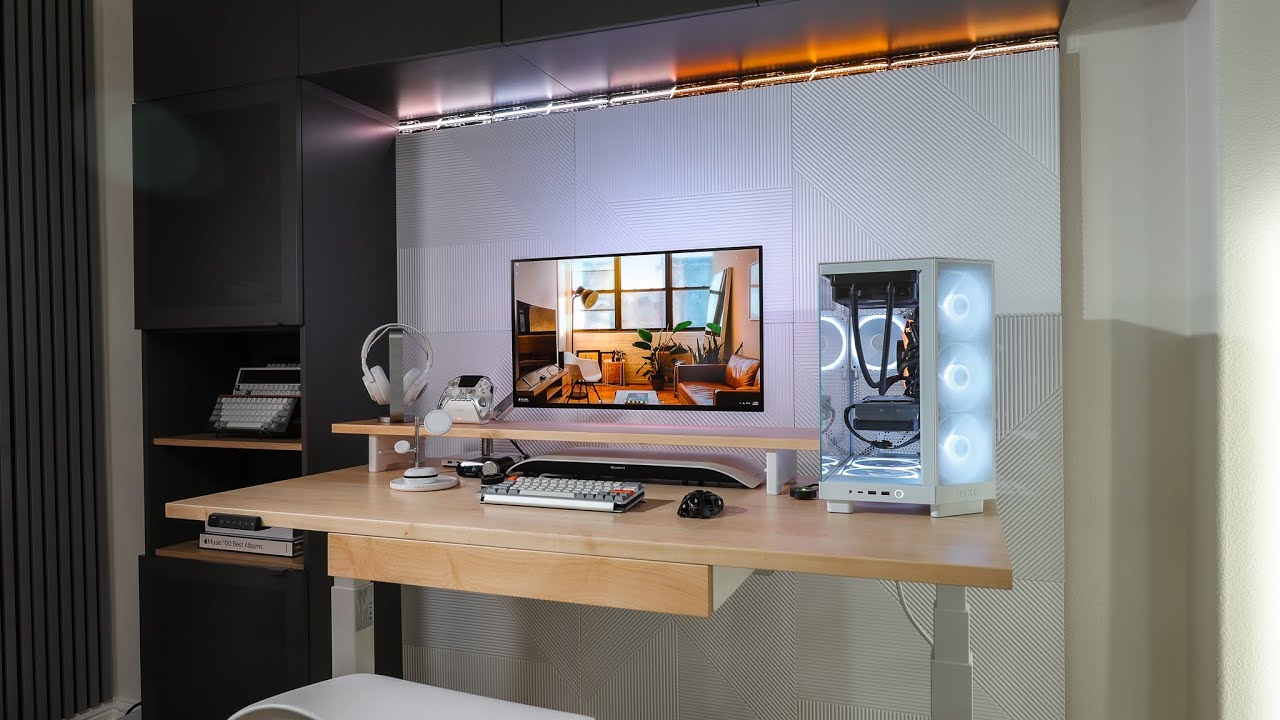 Building a Clean Gaming Desk Setup 2025