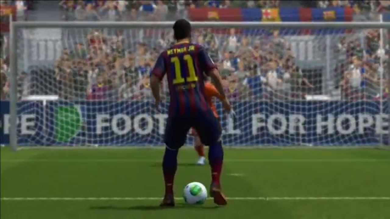 FIFA 14 NEYMAR VS IBRA SKILLS BATTLE