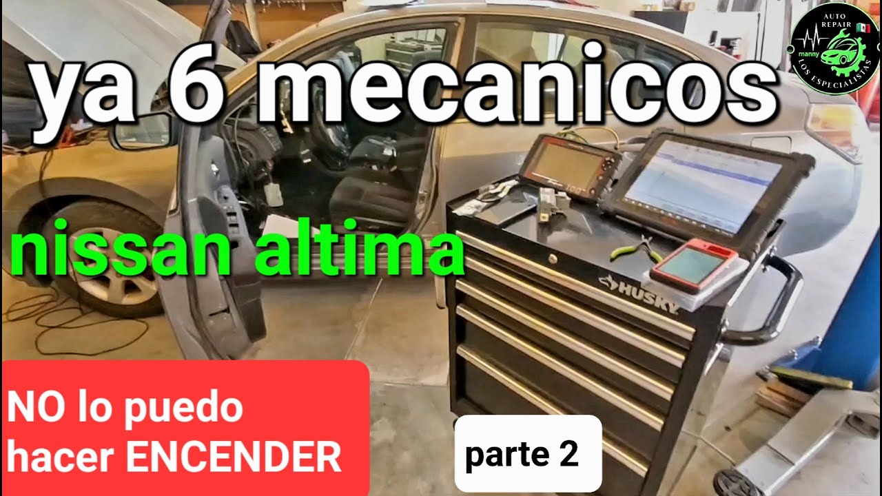 2009 nissan altima no prende 2
