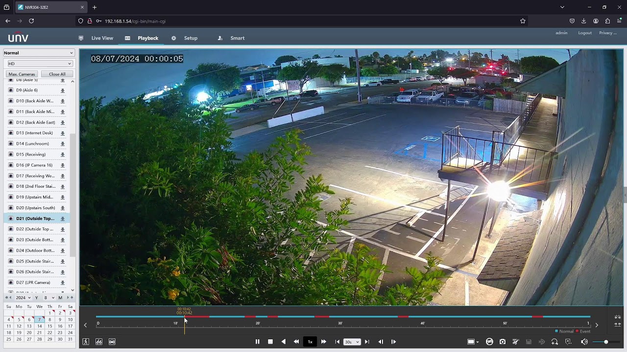 We-Supply Surveillance Live Stream
