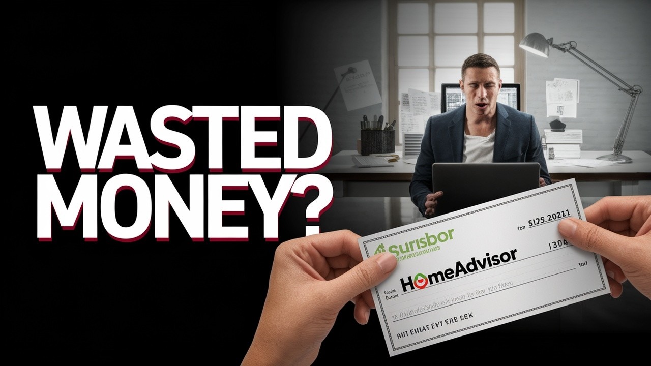 Before Buying Leads from Homeadvisor Pro and Thumbtack Pro, Watch this Video.. (Review)