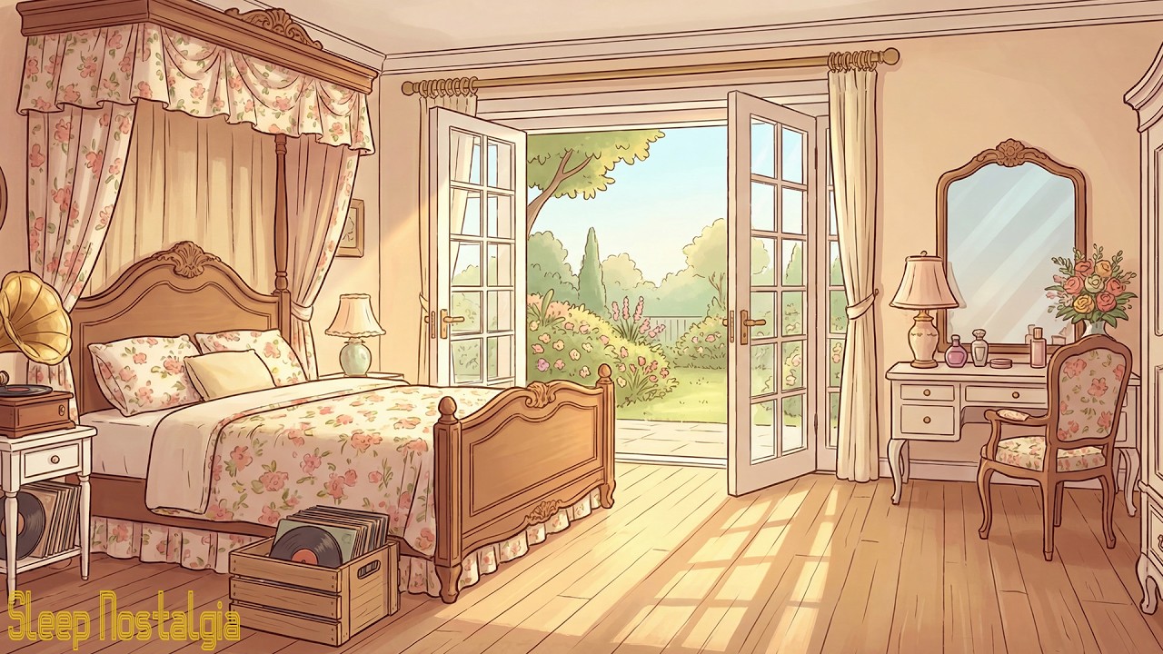 soft vintage music 🎶 relaxing background for peaceful spring afternoons & pastoral cottage calm