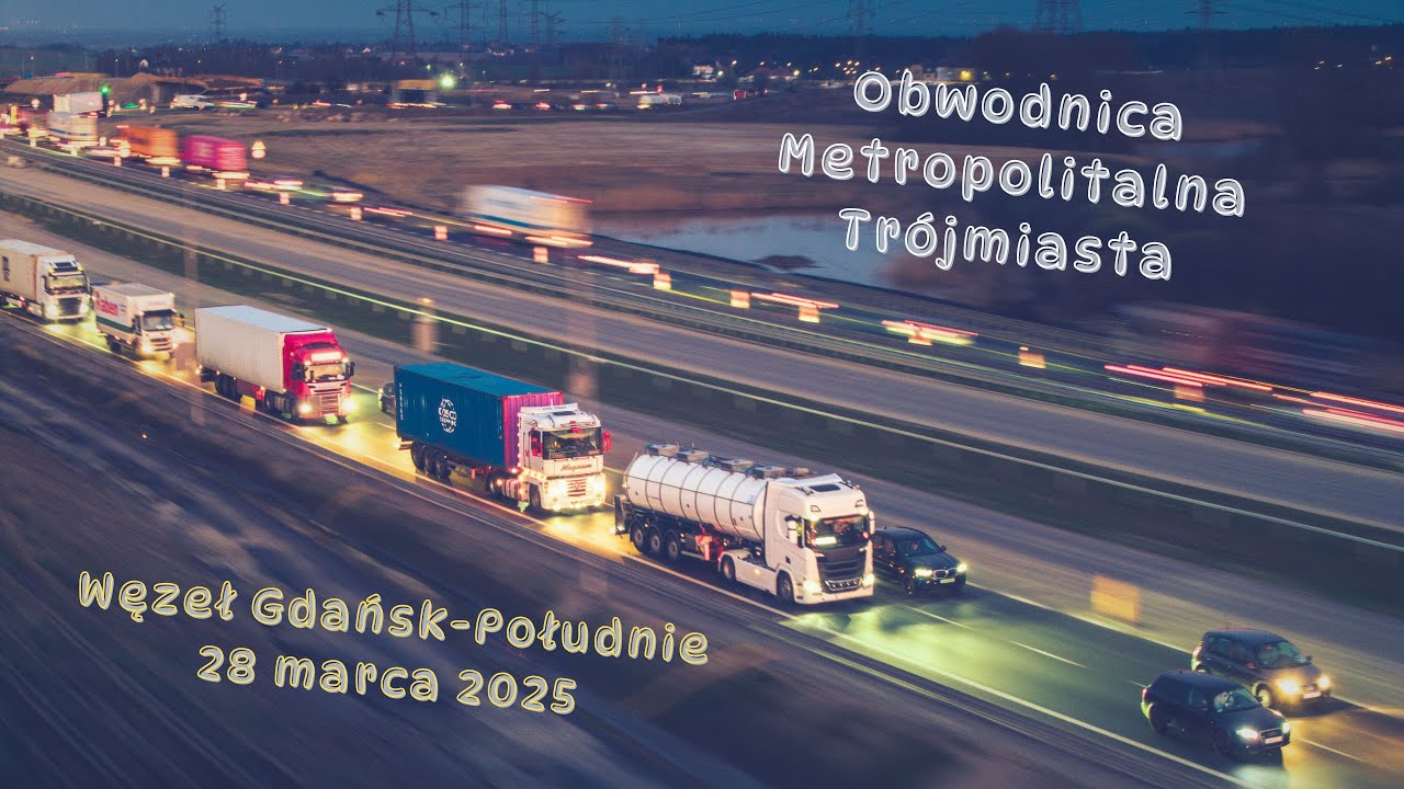 Budowa Obwodnicy Metropolitalnej Trójmiasta (OMT) - 28.03.2025