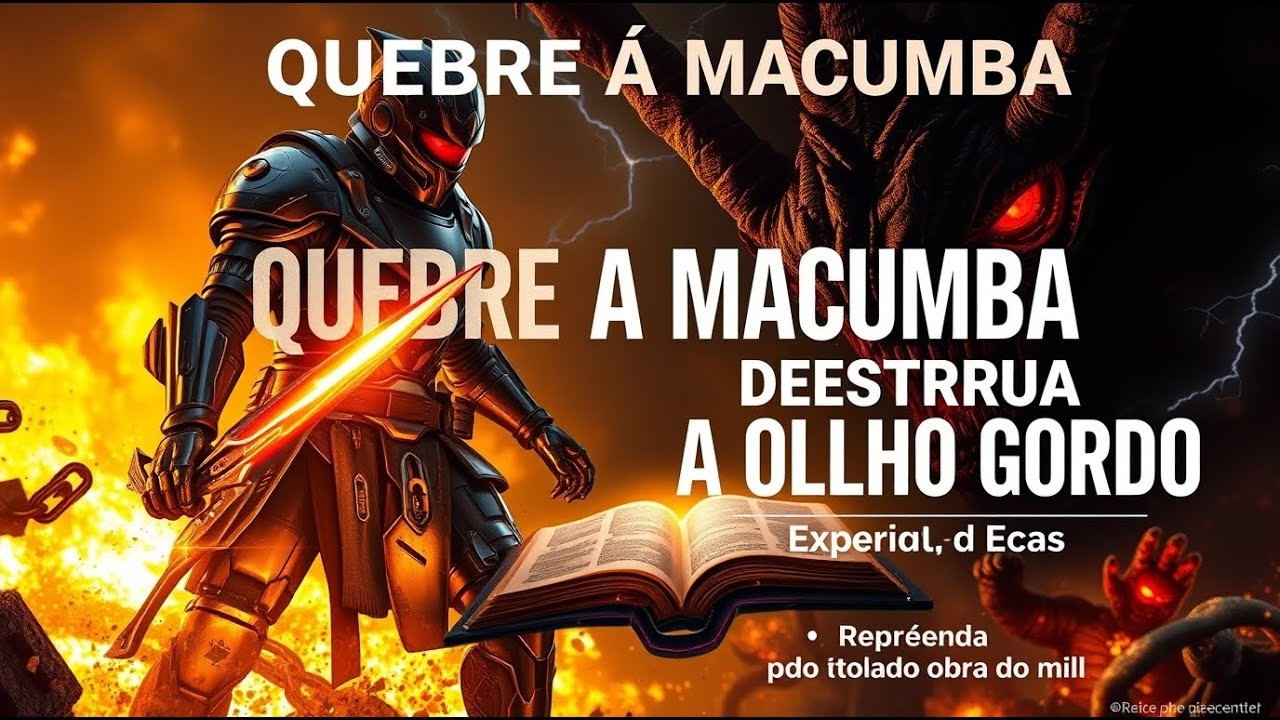 ORAÇÃO PODEROSA Para QUEBRAR Toda Macumba e Feitiçaria!