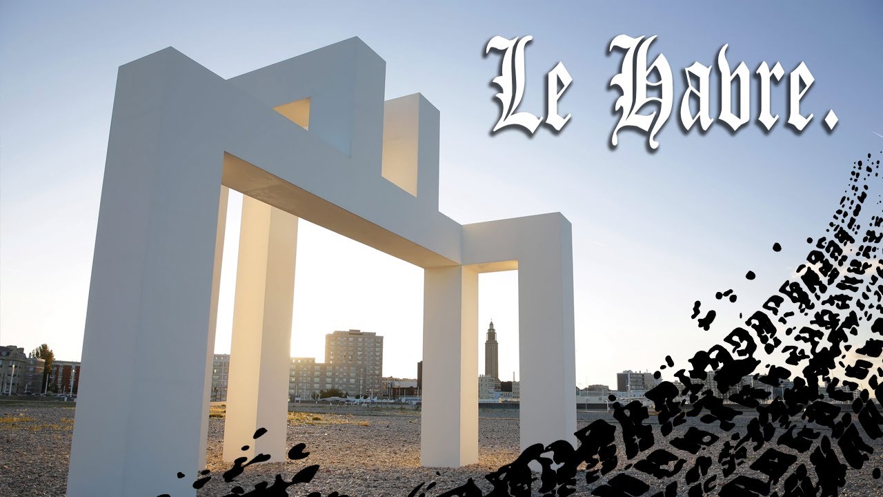 Le Havre на велосипеде с заездом в веломастерскую.
