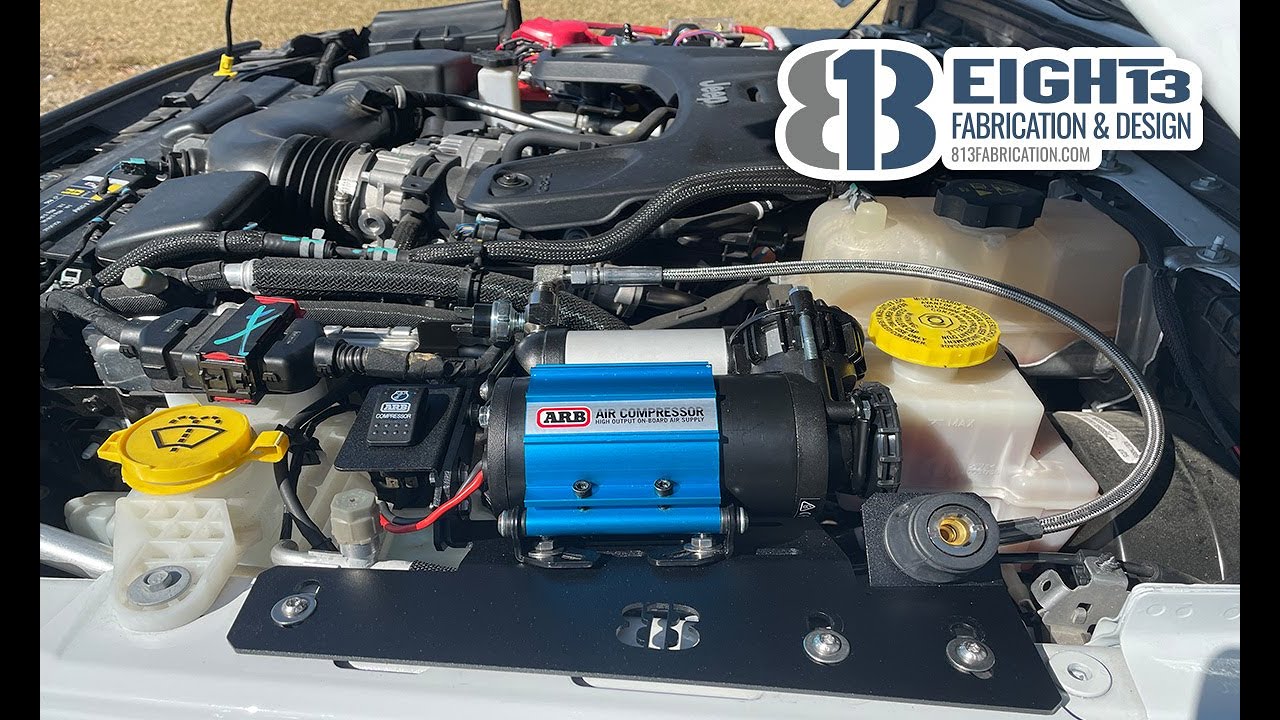 UnderHood ARB Single Compressor Mount for Jeep Gladiator and Jeep JL