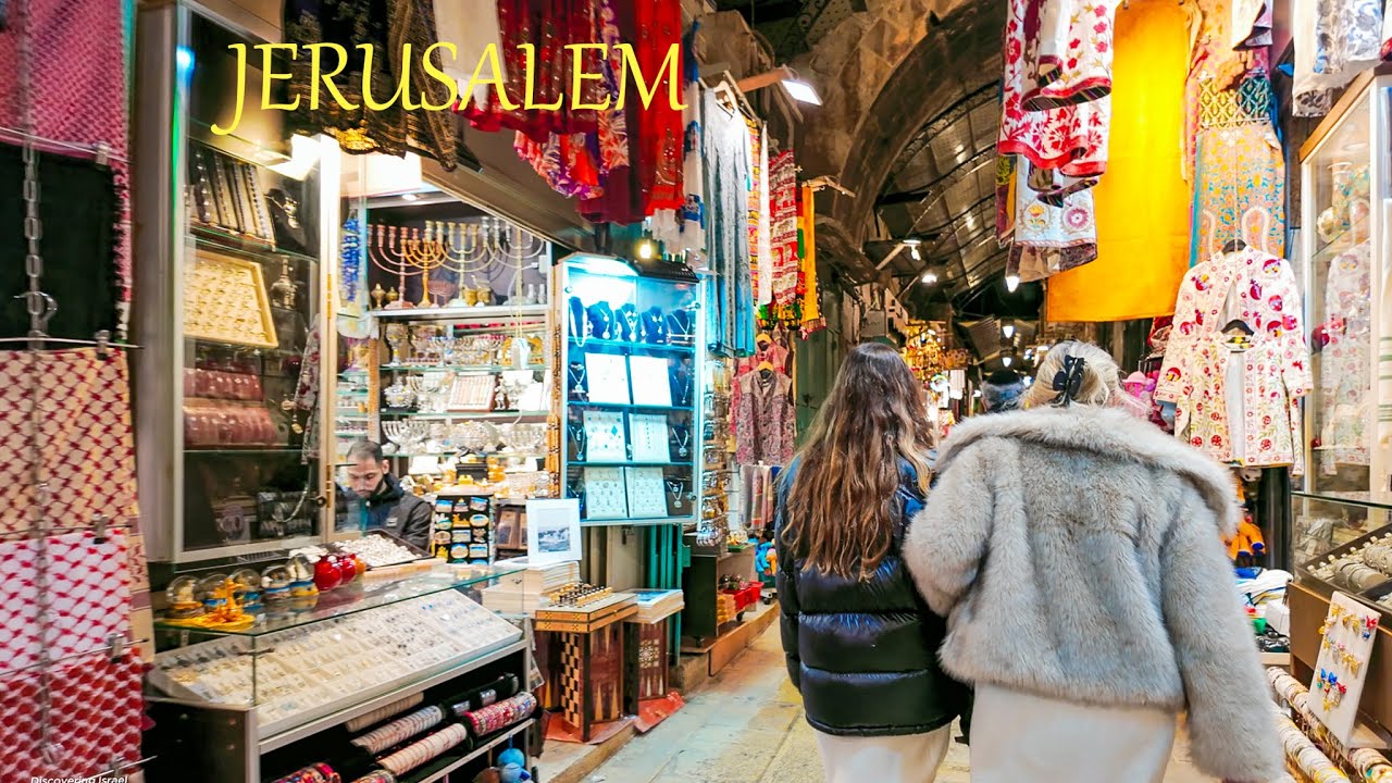 Jerusalem at Night 2026 🌙 Real Magical Night Market & Old City Walk ✨Israel