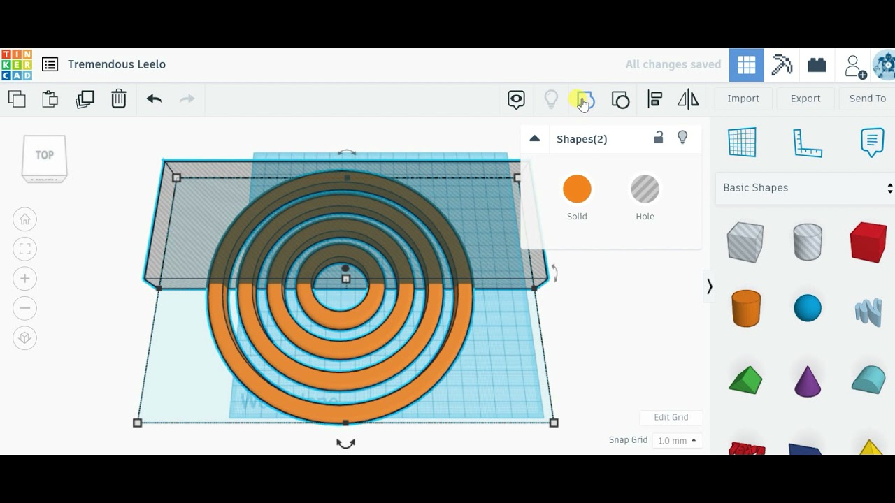 מידול חנוכיה ב Tinkercad - פחות מ 4 דקות!!