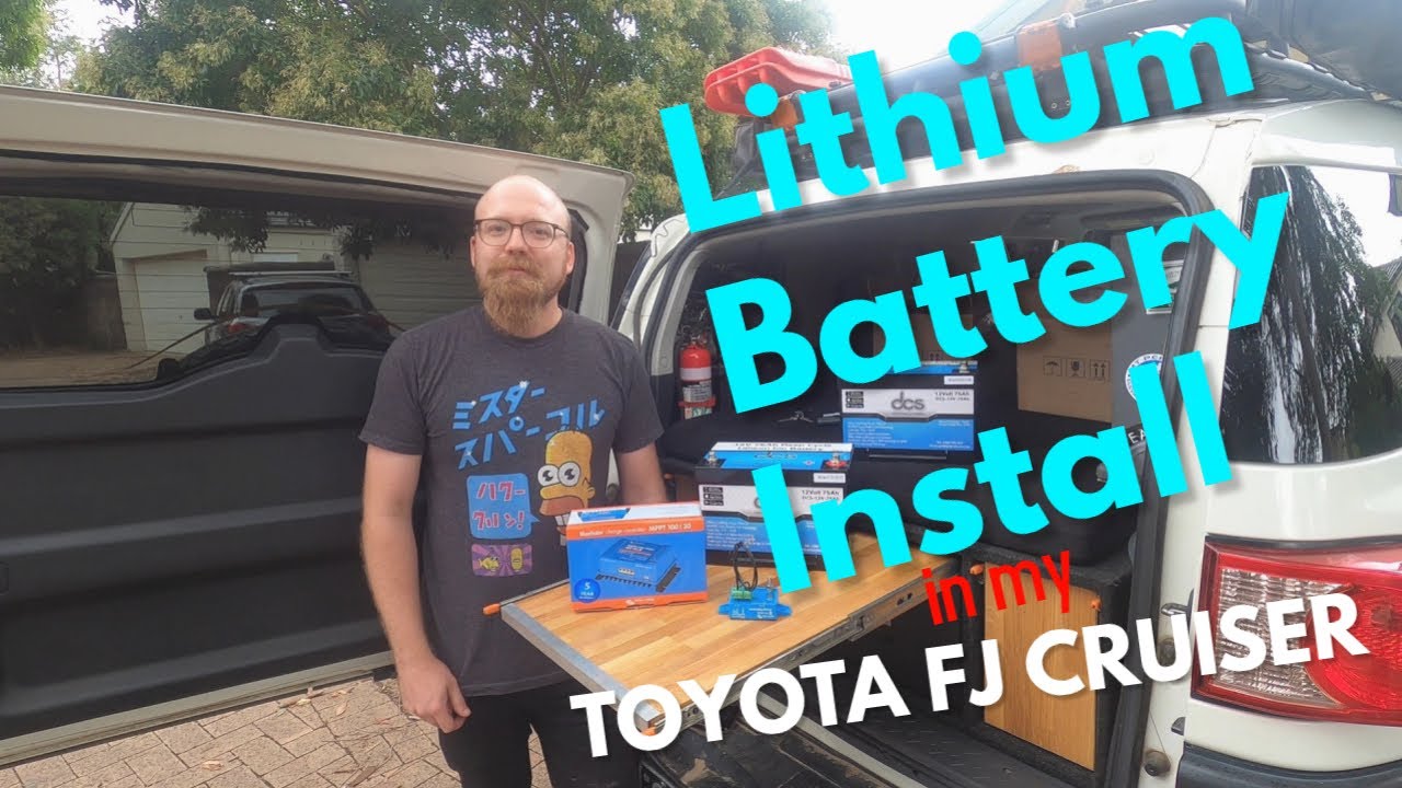 FJ Cruiser Lithium Battery Install | Baked In My Car
