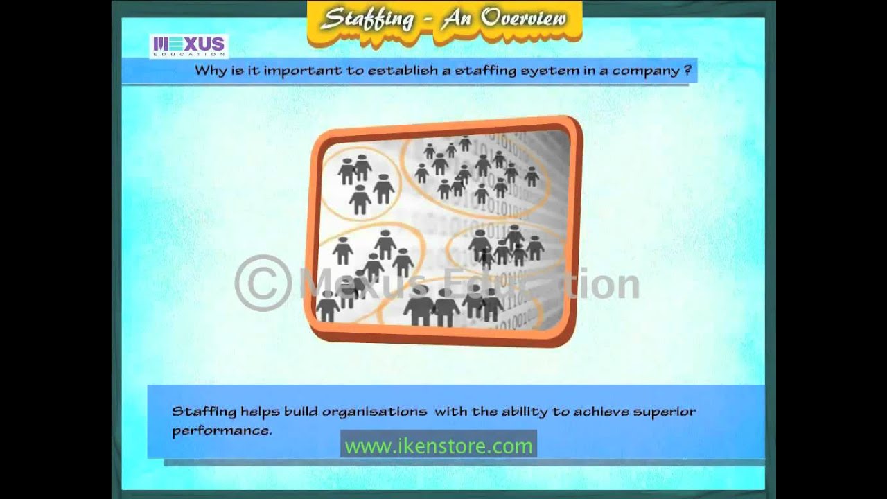 Staffing- An Overview