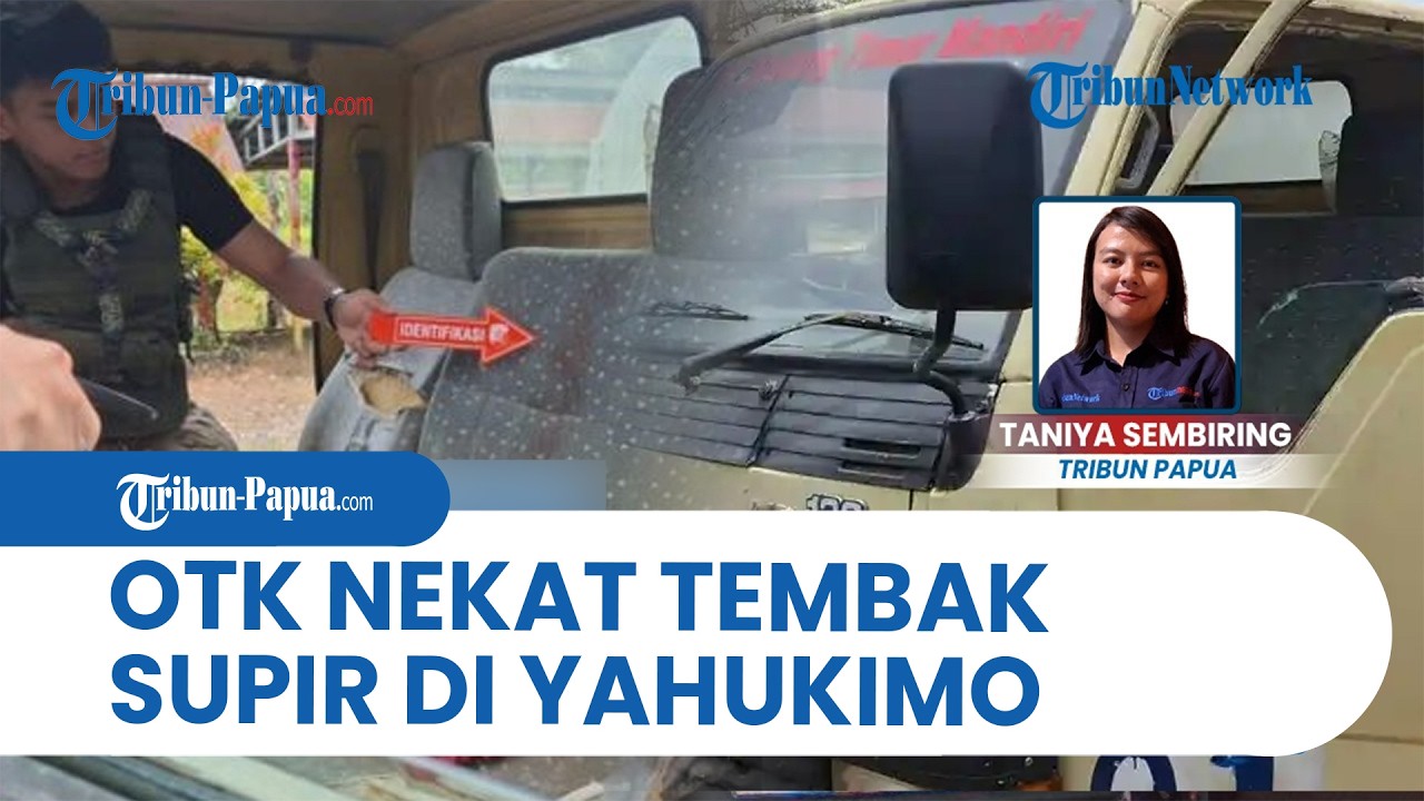 KKB Diduga Berulah Lagi, Sopir Tangki Kena Tembak di Yahukimo saat Distribusikan Air Bersih ke Dekai