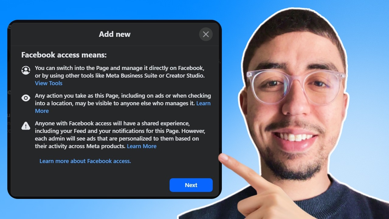 How To Add Admin On Facebook Page In PC