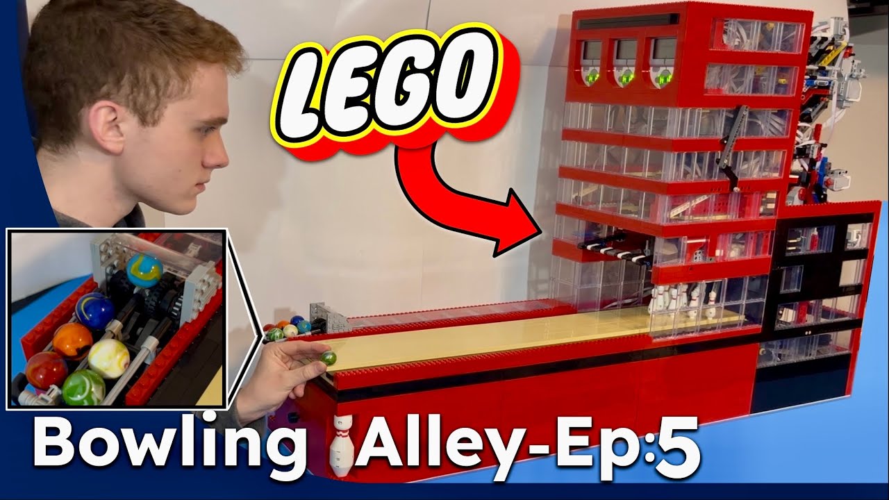 My LEGO Bowling Alley is Finished! - Episode: 5