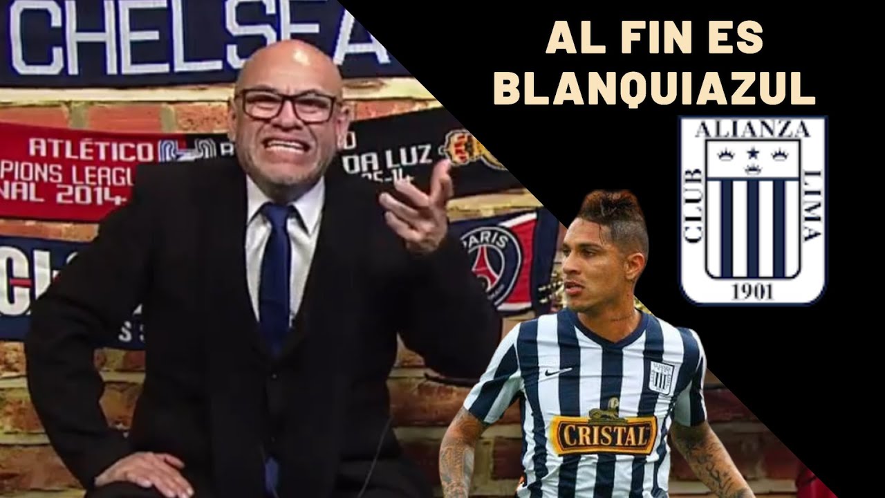 Mr Peet opina del fichaje oficial de Paolo Guerrero por Alianza Lima