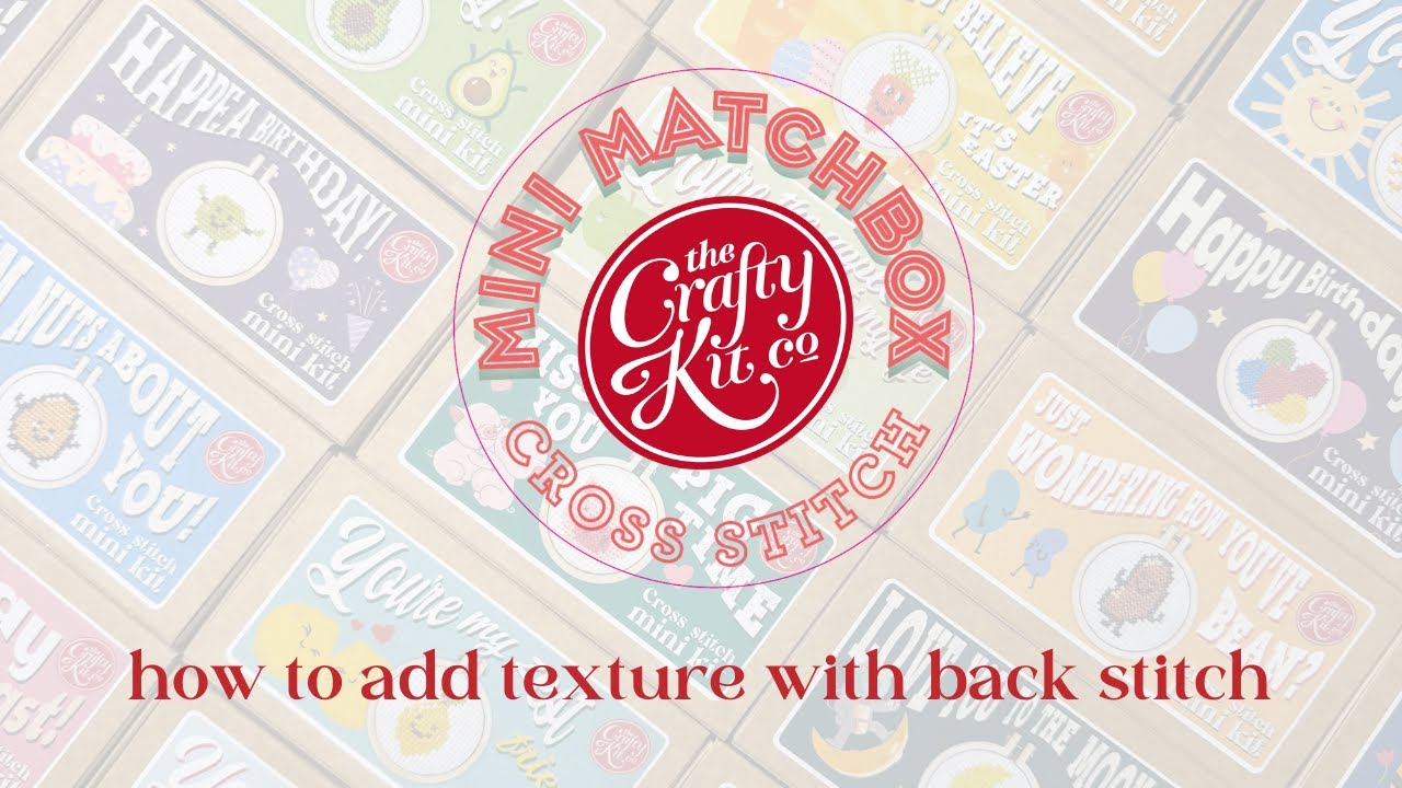 Cross Stitch: How To Add Texture With Backstitch