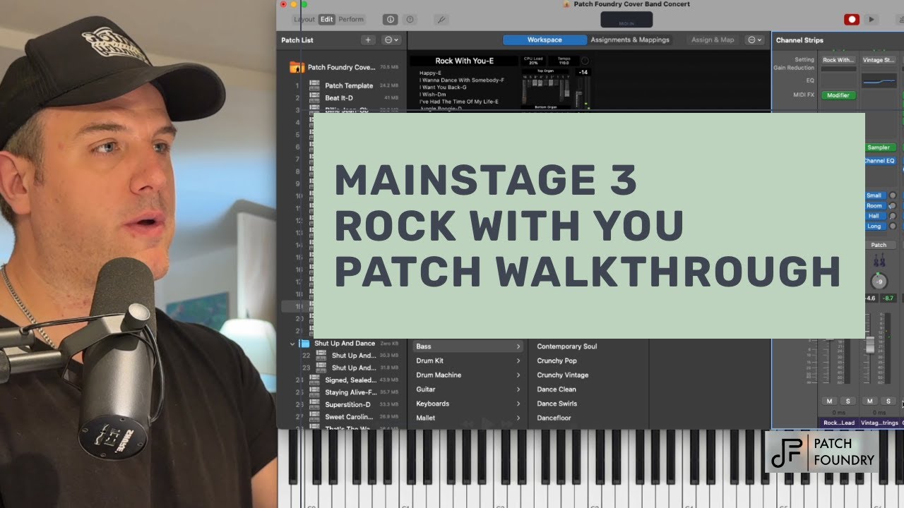 MainStage 3 Rock With You Patch Walkthrough