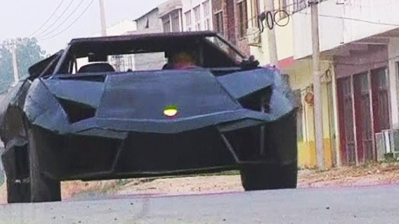 Man Builds His Own Lamborghini
