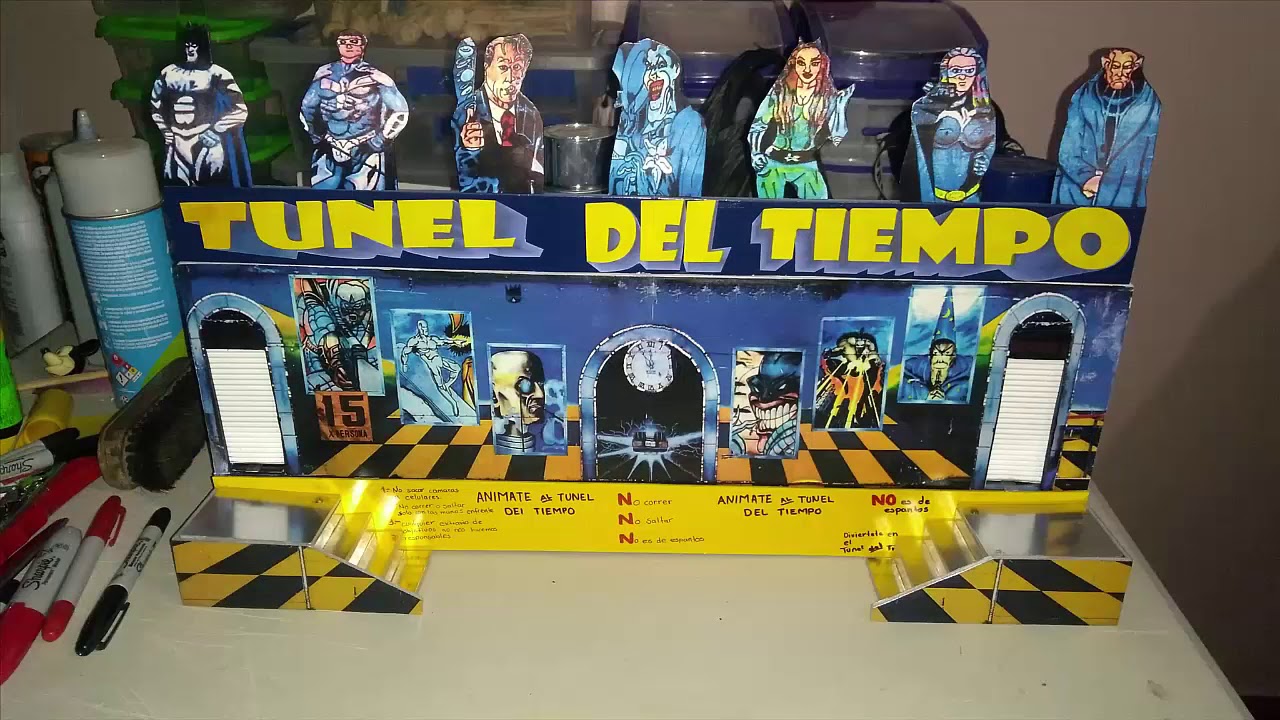 Juego Mecánico (Túnel del tiempo) Atracción Temática.