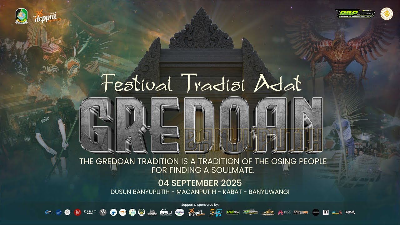 FESTIVAL TRADISI ADAT GREDOAN DUSUN BANYUPUTIH DESA MACANPUTIH KABAT BANYUWANGI | RBP 2025