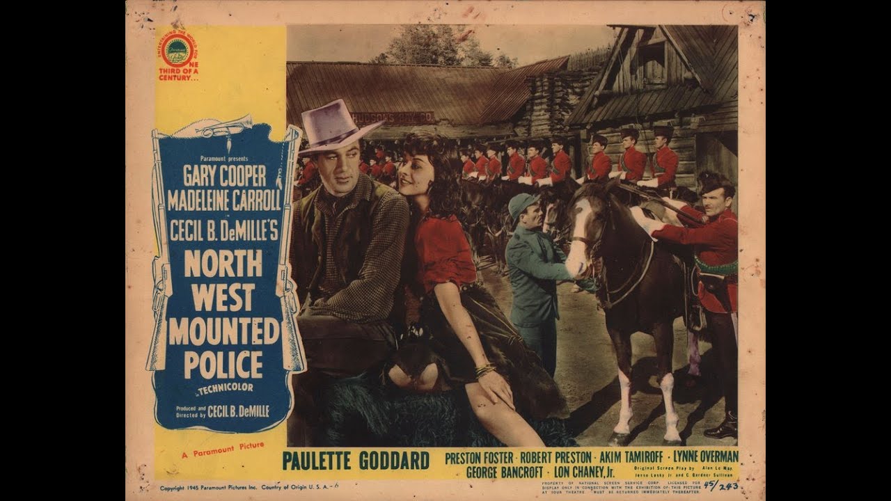 North West Mounted Police 1940 Gary Cooper Madeleine Carroll Canadian Military Film Drama Full Movie