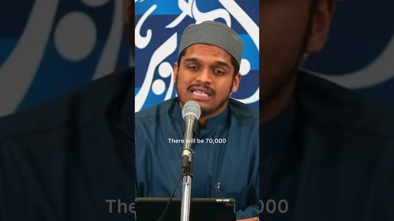 The 70,000 people who will ebter Jannah freely | #islamicvideo