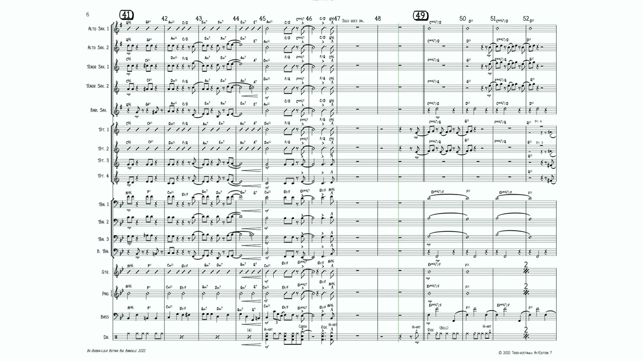 Be-BoBBa-Lula (big band) by Jukka Viitasaari