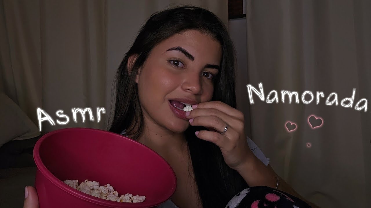 ASMR ROLEPLAY Sua namorada plenejou uma festa do pijama na madrugada 💤💕