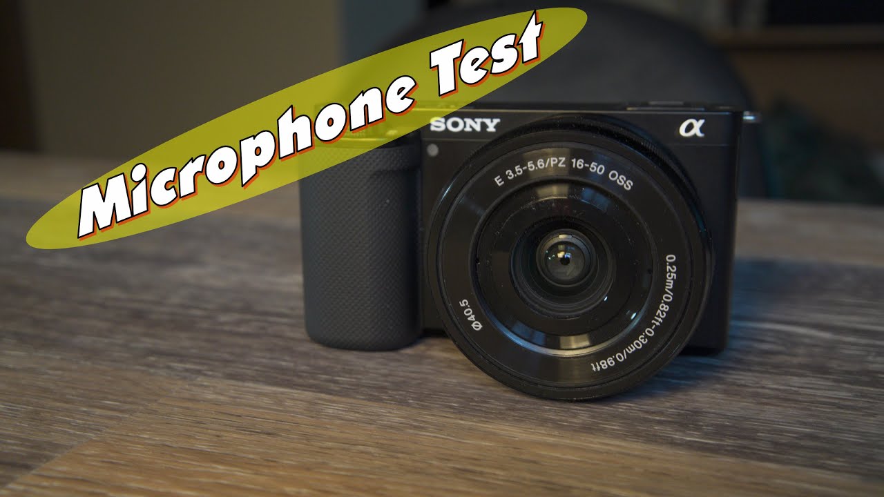 Sony ZV-E10 Microphone Test