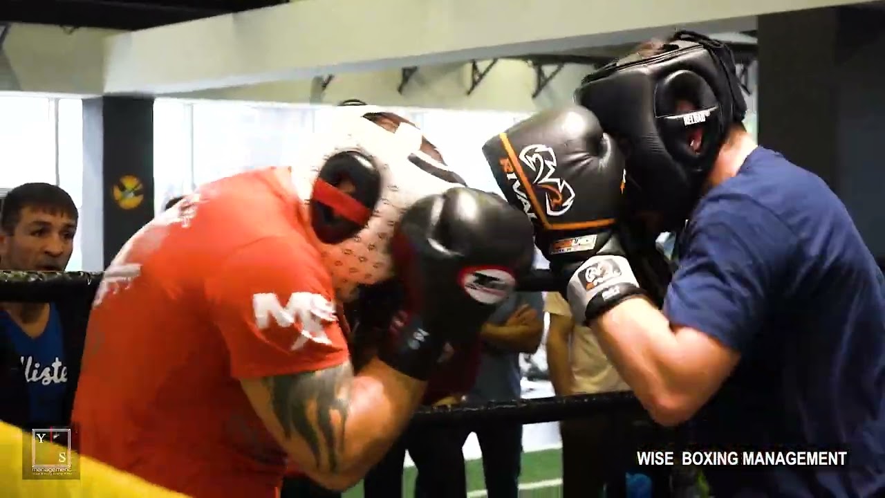 Boxing Sparring September 18, 2022 - Victor Ialimov vs Voronin Pavel
