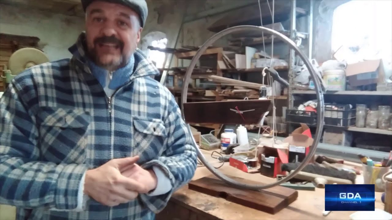 Fai da te facile!! Come realizzare un orologio in pochi passaggi in stile Industrial! Idee regalo!!!