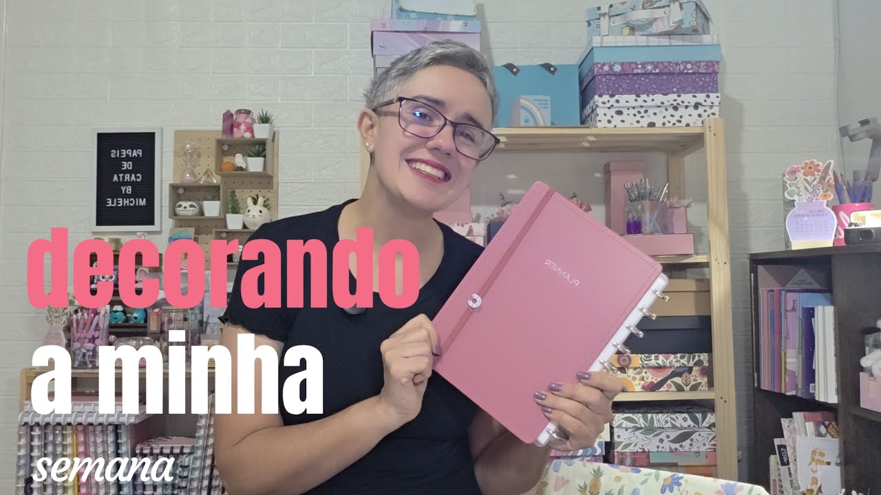 Vem comigo decorar meu Planner #planner #Planner2026 #janeiro 