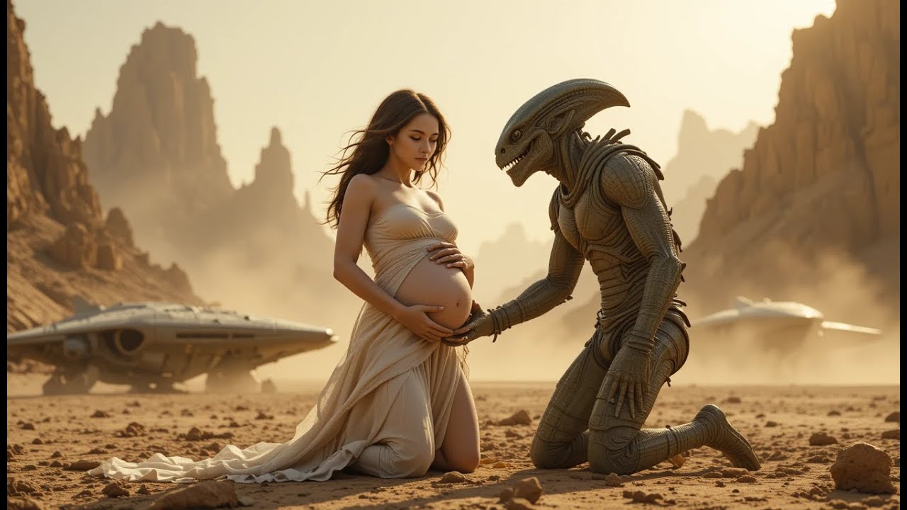 Human Woman and Alien Warrior Marooned Together&mdash;A Life Begins on a Dead World