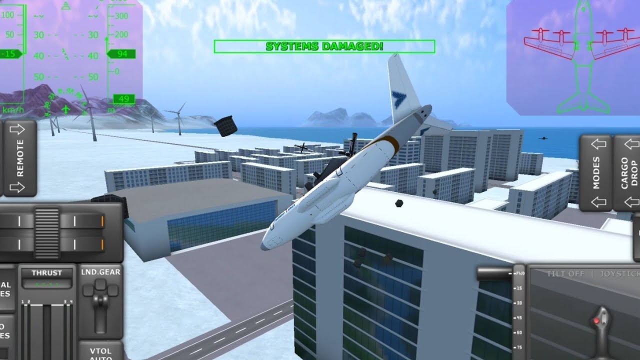Crashing in Turboprop FS multiple mods. New mod by 