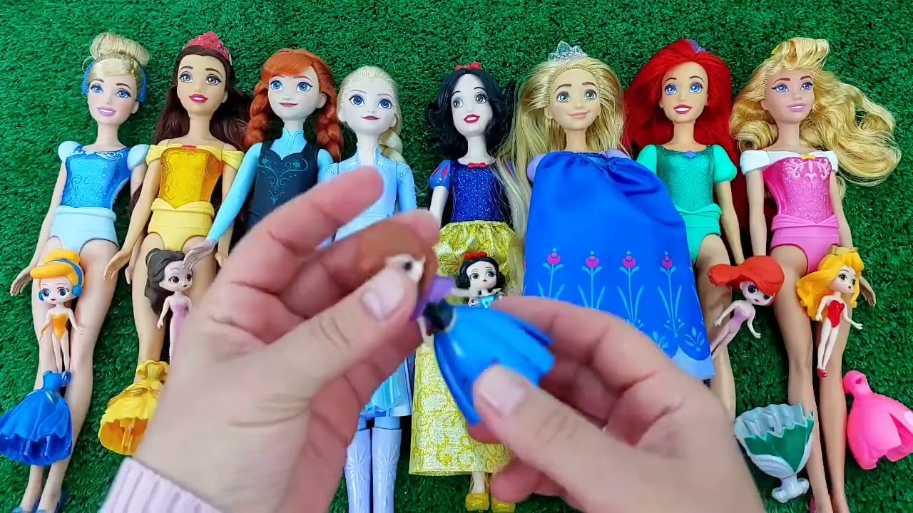 Barbie Doll Makeover Transformation ~ DIY Miniature Ideas for Barbie ~ Wig, Dress, Faceup, and More!