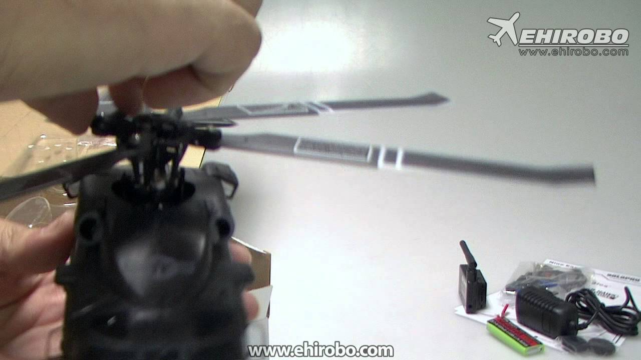 eHIROBO.com Open Box - Nine Eagles SOLO PRO 319 B.Hawk 60 6CH 4-Blade Helicopter 2.4GHz